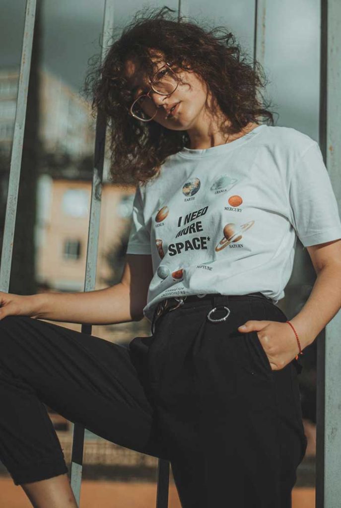 White T-Shirt Summer Vacation